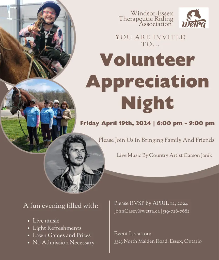 WETRA Volunteer Appreciation