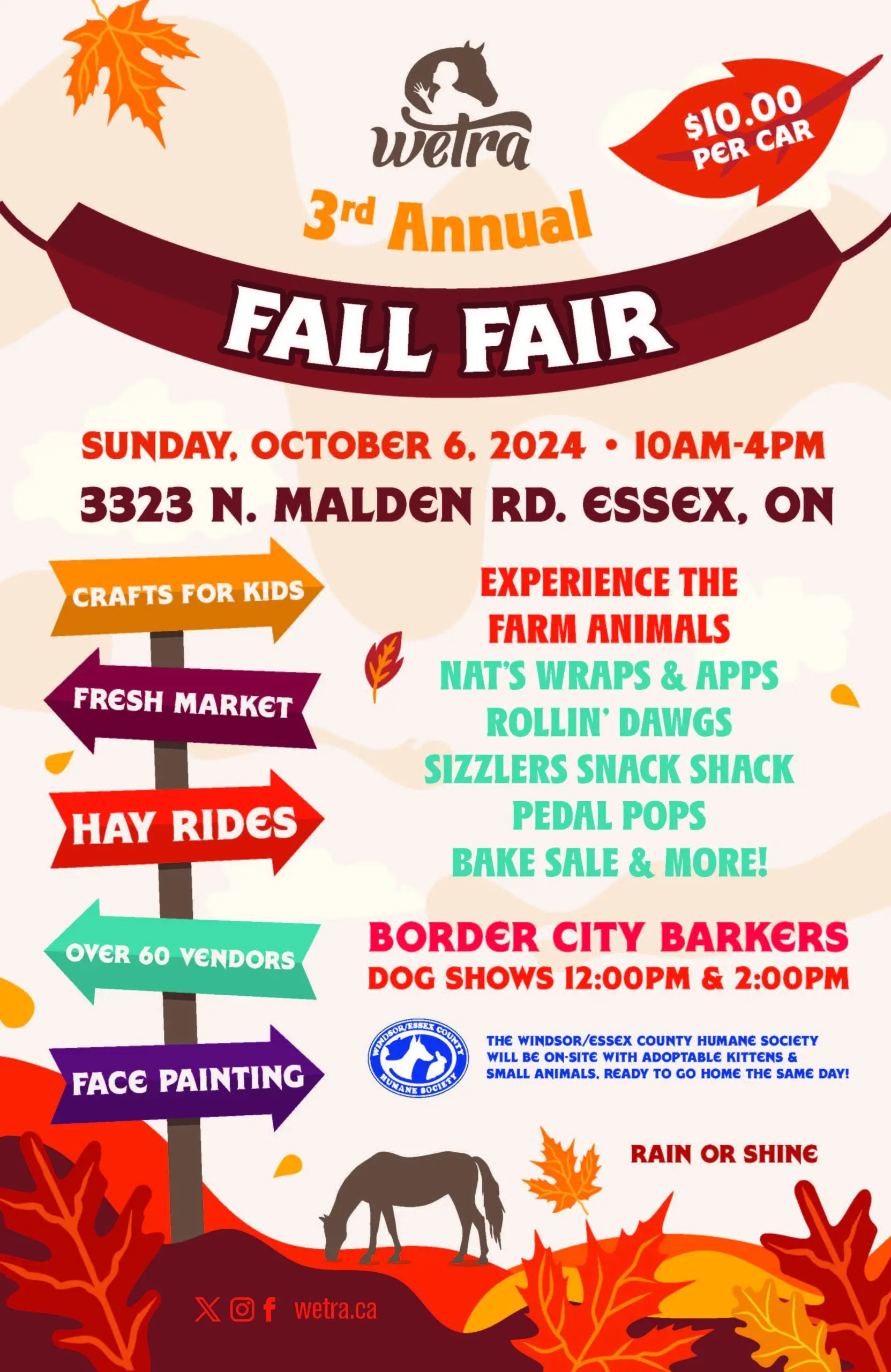 WETRA Fall fair